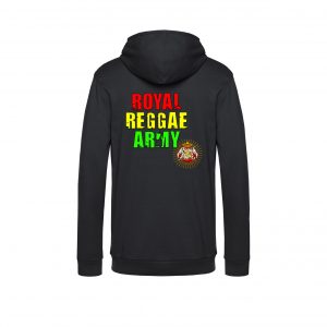 Royal Reggae Army Hoodie – Black