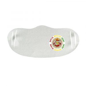 Royal Reggae Army Face Covering (White)